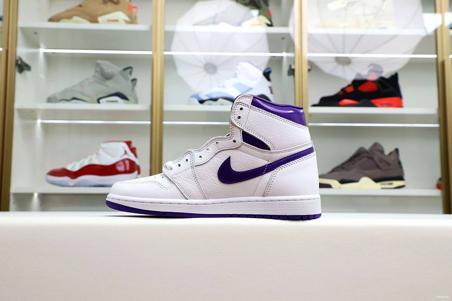 OG 1 Court High Air Jordan Purple 0726